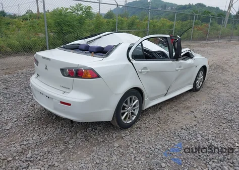 2016 Mitsubishi Lancer Es из США, поврежденный, VIN JA32V2FW2GU009320